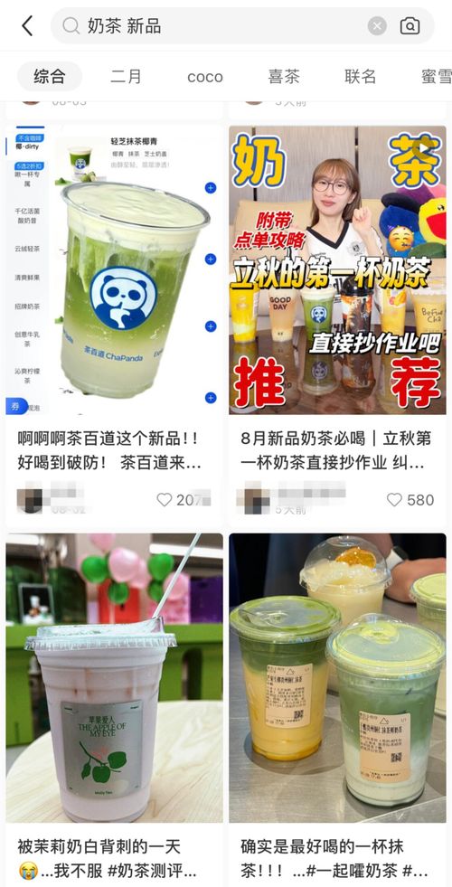 恋恋奶茶小铺内置菜单：丰富多样的茶饮选择，满足你的味蕾需求